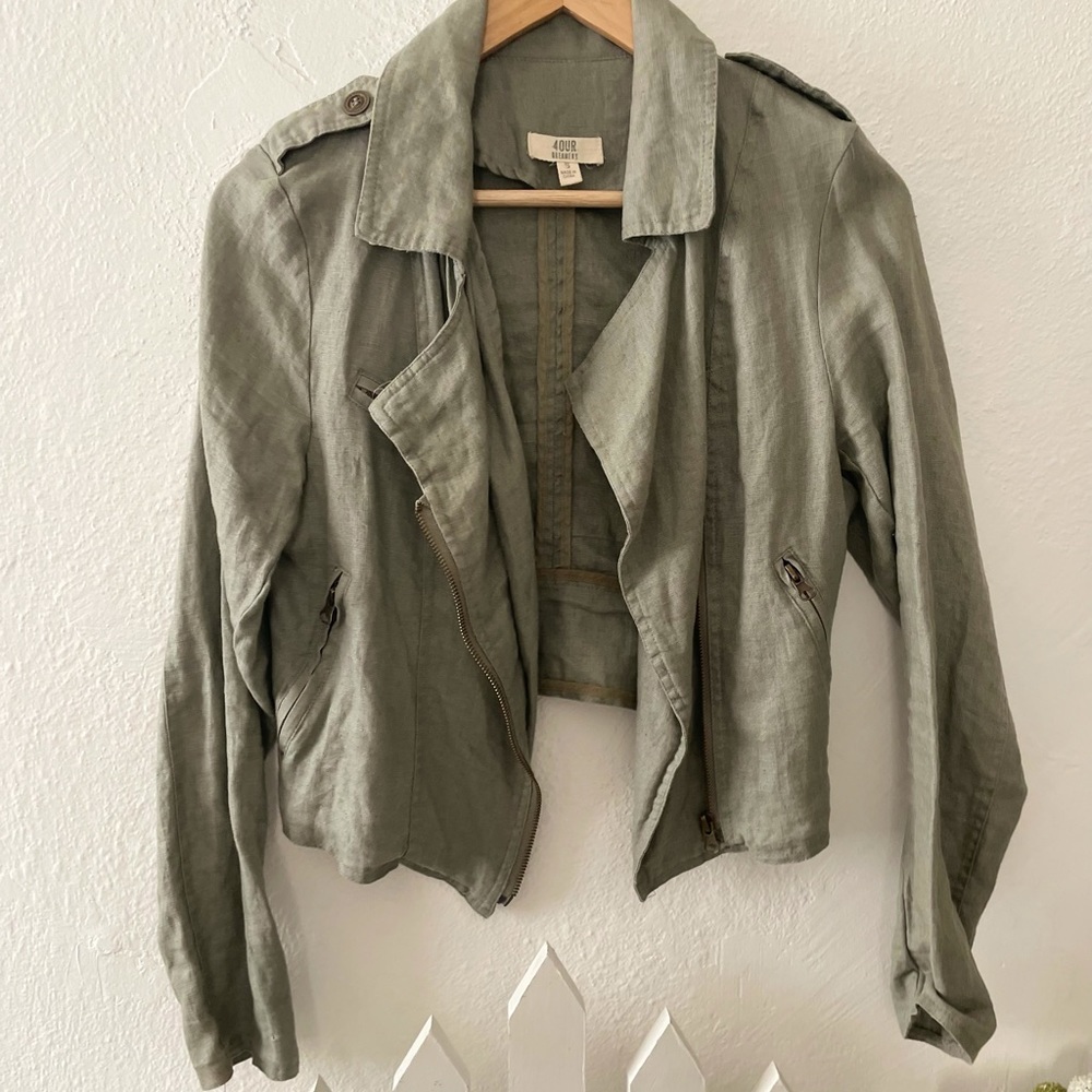 Green jacket